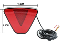Faro Posteriore a LED per Camion Nuovo Modello, Consegna Rapida, Certificazione CE DOT ECE EMARK, Lampada di Navigazione Tipo V per Rimorchi