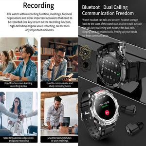 AMOLED Màn hình thể thao sức khỏe BT cuộc gọi điện thoại nói chuyện một cú nhấp chuột ghi âm nhạc chơi Hifi 9D TWS Đồng hồ thông minh T96 Smartwatch T96 - Product Image 6