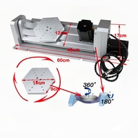 Machine de fraisage JX 3 axes 4 axes 5 axes 1,5 kW avec vis à billes de type colonne Routeur 6040 Routeur à bois CNC