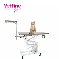 Mesa de Cirugía Veterinaria Eléctrica de Temperatura Constante con Función de Inclinación en V, Mesa de Examen Veterinaria