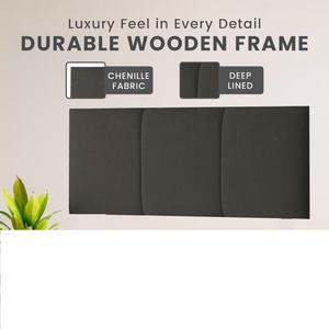 Tête <span class=keywords><strong>de</strong></span> <span class=keywords><strong>lit</strong></span> <span class=keywords><strong>de</strong></span> divan moderne rembourrée et à panneaux |   Tête <span class=keywords><strong>de</strong></span> <span class=keywords><strong>lit</strong></span> rembourrée en cuir avec protection anti-taches pour cadres <span class=keywords><strong>de</strong></span> <span class=keywords><strong>lit</strong></span> - Product Image 3