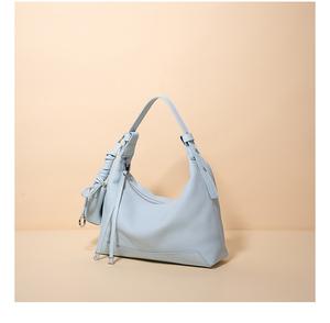 Fashion Ladies Vintage <b>Small</b> Size Genuine Leather Women Shoulder <b>Tote</b> <b>Bags</b> Custom Handbag Zip Summer Supplier Wholesale - Product Image 3