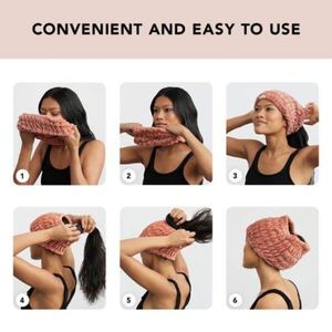 Bandeau de Spa en Polaire Corail pour Femme – Doux, Absorbant, Antidérapant, Idéal pour le Lavage du Visage, les Soins de la Peau et le Démaquillage – Extensible - Product Image 1