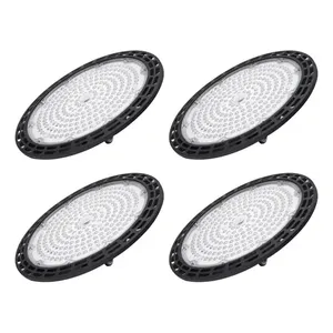 Industriale UFO per lampada campana a LED 200W luce bianca 4 Pack baldacchino telecomando corpo in alluminio per magazzino uso di fabbrica IP - Product Image 4