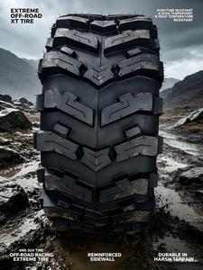 ยาง LT 285/65R18 8PR สำหรับงานหนักจากโรงงานโดยตรง - โครงสร้างเสริมความแข็งแรงสำหรับรถขับเคลื่อน 4 ล้อในสภาพภูมิประเทศที่ไม่เป็นทางเรียบ - Product Image 4