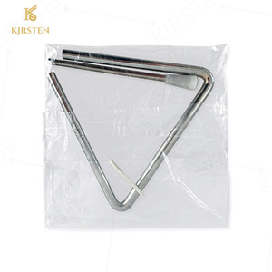 KIRSTEN CKT Triángulo <span class=keywords><strong>de</strong></span> Percusión Manual <span class=keywords><strong>de</strong></span> Acero Plateado <span class=keywords><strong>de</strong></span> 4/5/6/7/8 Pulgadas para Educación Temprana y Descubrimiento Musical, Ideal para Niños <span class=keywords><strong>de</strong></span> Jardín <span class=keywords><strong>de</strong></span> Infancia - Product Image 6