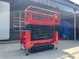 New Mini Thép Kính thiên văn Boom Lift Trailer Crawler gắn Spider Cherry picker telescoping Lift với điều khiển từ xa - Product Image 3