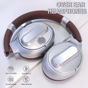 Casque sans fil AKZ-13B style rétro américain avec affichage de la puissance, supra-auriculaire, longue autonomie, populaire sur internet, nouveauté - Product Image 2