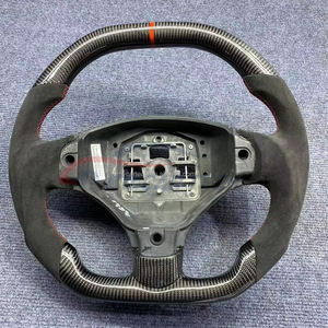 <span class=keywords><strong>Volant</strong></span> en Fiber de carbone personnalisable 2008 avec cuir perforé pour <span class=keywords><strong>Peugeot</strong></span> 206 <span class=keywords><strong>208</strong></span> 308 407 - Product Image 4
