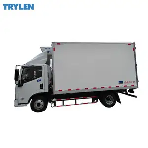 AVIC Lamberet Food Refrigerated Truck Body 4.2m Meat And Milk Transport 2 Tons Refrigerated Truck With Refrigeration Unit