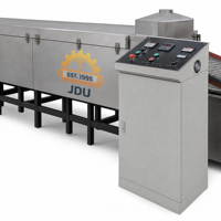Machine automatique compacte JDQ pour la fabrication de nouilles instantanées, moteur en acier inoxydable de qualité alimentaire, haute efficacité pour la farine de blé