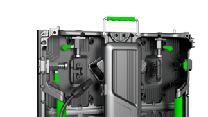 Vcore – vitrine Led de location intérieure couleur 500x1000mm P2.976, vidéo Hd gratuite, film de rue, fournisseurs d'affichage Led - Product Image 3