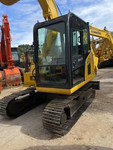 Excavatrice Komatsu PC60 d'occasion de 6 tonnes, moteur Cummins, pompe hydraulique Kawasaki, moteur d'origine japonaise, 1200-2000 heures, 90% neuve - Product Image 4