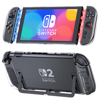 Coque de Protection Transparente en TPU Séparable pour Console de Jeu Nintendo Switch 2 et Accessoires