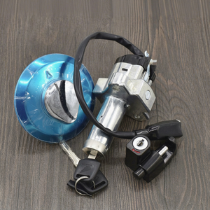 Juego completo de cerraduras para motocicleta Fenglang WH125 12A, interruptor de encendido, tapa de combustible, accesorios para scooter - Product Image 1