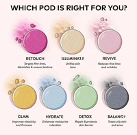 Capsules d'oxygénation au CO2, stylo à bulles, nettoyage du visage à l'eau, gels de capsules de CO2, soin du visage SPA, kit de redémarrage de la beauté, soin de la peau