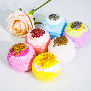 Ready Stock personalizzabile bombe da bagno profumo direttamente dalla fabbrica fiori fiori secchi con confezione regalo/sacchetto/imballaggio alla rinfusa - Product Image 4