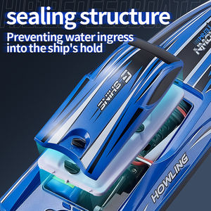 Usine haute capacité batterie rechargeable 2.4G moteurs légers rc luxe hors-bord <span class=keywords><strong>yacht</strong></span> télécommande bateau haute vitesse - Product Image 4