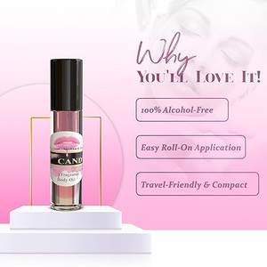 Huile de parfum en rouleau Candy Kiss de qualité supérieure, écologique, senteur fraîche fruitée florale longue durée 10ml, compatible TSA pour femmes, OEM - Product Image 4