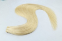 Extensions de cheveux naturels Genius Weft 100% vierges avec cuticules alignées, ultra-fines, invisibles, coupables, sans retour, pour salon de coiffure, à coudre