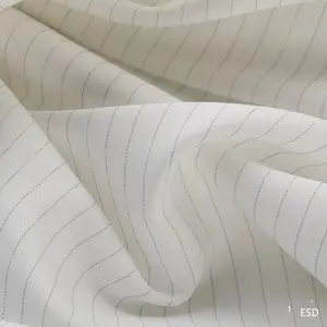 Verkauf 5mm 65% Polyester 35% Baumwolle Anti statische leitfähige Faser Anti statischer Typ Esd Gitter gewebe