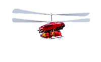 Hélicoptère coaxial sans pilote F-600 Cargo 650 kg MTOW 350 kg Charge utile 300-500 km d'autonomie Transport de matériaux UAV