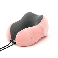 Ensemble d'oreillers de voyage innovants en mousse à mémoire de forme en U avec pochette de transport Promotion en gros Positionneurs fonctionnels de vente