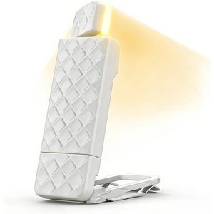 Clip On Book <b>Light</b> Rechargeable Led Touch Control White 3 Color Temperatures 5 Brightness Levels <b>For</b> Night <b>Reading</b> <b>Bed</b> Use - Product Image 1