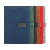 Carnet promotionnel multifonction de haute qualité en cuir PU rigide A5, personnalisable avec gaufrage, impression et logo sur mesure, couleur personnalisée