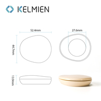 Matériel d'emballage cosmétique emballage de maquillage coquille ombre à paupières boîte ensemble couvercle rotatif étui unique poudre à sourcils UV coque en plastique