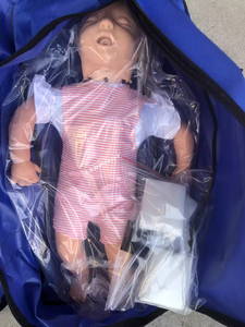 Maniquí de Entrenamiento de Primeros Auxilios para Bebés Labpilot, Modelo Simulado de Asfixia de Tamaño Real en PVC, Entrenamiento de Habilidades de Golpes en la Espalda y Empuje al Pecho - Product Image 4
