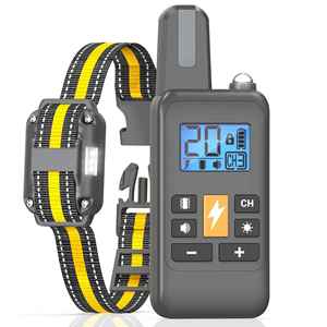 Collar de Adiestramiento para Perros con Modo de Vibración, Control Remoto, para el Hogar, Gestión de Ladridos, Colección de Marcas - Product Image 1