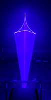 LY Lighting, lumière laser RGB 10W, ILDA 30Kpps, animation DMX, son actif, utilisation en extérieur, garantie de 2 ans, laser de scène