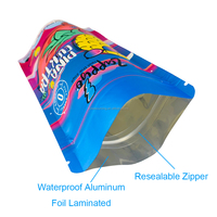 Poches Mylar Autoportantes à Fermeture Ziplock, Fini Mat et Impression Personnalisée