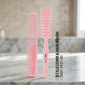 Peigne et brosse à cheveux WIDEX Style 3601-0101-00, ensemble de soins et de coiffage des cheveux sans silicone [Code 5606] - Product Image 2