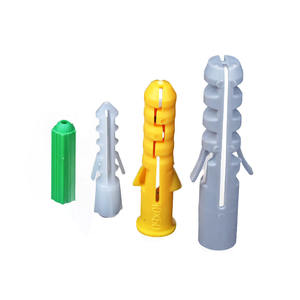 Kit de vis et ancrages pour cloisons sèches Bouchons muraux nervurés en plastique Tailles assorties - Product Image 4