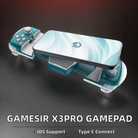 Nouveau Contrôleur de Jeu Mobile Filaire X3Pro pour Android/iPhone 15 Type-C avec Joysticks à Effet Hall et Refroidissement Design Personnalisé