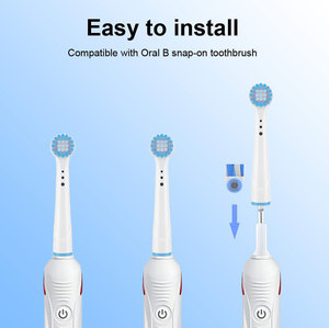 YBK Factory OEM ODM 4 PCS Electric Toothbrush Heads Replacement Patent Electric Toothbrush Heads for <strong>Oral</strong> - Product Image 3