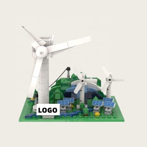 Tùy Chỉnh Cảnh Xây Dựng Khối Thiết Lập Cá Nhân Kiến Trúc Con Số Xe Ô Tô Moc Mô Hình Tự Làm Cảnh Quan Sáng Tạo Sưu Tập Đồ Chơi Quà Tặng - Product Image 4