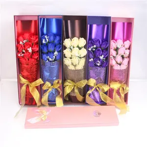 Regalo Creativo para Novia, Ramo <span class=keywords><strong>de</strong></span> Jabón con 18 Rosas en Caja <span class=keywords><strong>de</strong></span> Regalo, Ramo <span class=keywords><strong>de</strong></span> Flores Artificiales para el <span class=keywords><strong>Día</strong></span> <span class=keywords><strong>de</strong></span> San Valentín y el <span class=keywords><strong>Día</strong></span> <span class=keywords><strong>de</strong></span> <span class=keywords><strong>la</strong></span> <span class=keywords><strong>Madre</strong></span> - Product Image 6