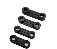 Clips en plastique, 50 pièces, pince à fil fixe