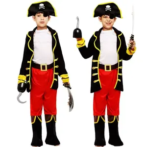 Costume da Cosplay per bambini Performance pirata per bambini Costume da pirata