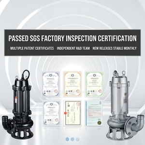 <span class=keywords><strong>Pompe</strong></span> submersible électrique pour eaux usées en acier inoxydable 304 anti-corrosion avec poignée de transport 2 HP Débit de 8 m³/h - Product Image 6