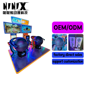 Arcade a gran escala, equipo de entretenimiento para niños, máquinas de juego de carreras para empujar bolas de doble jugador que funcionan con monedas - Product Image 6