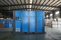 Compresseur à vis à aimant permanent VFD de 315 kW à économie d'énergie pour les usines minières, métallurgiques et pétrochimiques