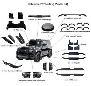 Kit <span class=keywords><strong>de</strong></span> Carrocería para Land Rover Defender 2020+ Actualización a Estilo Urbano 2025 con Luz <span class=keywords><strong>de</strong></span> Techo, Estribo Lateral, Cubierta <span class=keywords><strong>de</strong></span> Neumático, Alerón Trasero, Alfombrilla <span class=keywords><strong>de</strong></span> Piso - Product Image 4