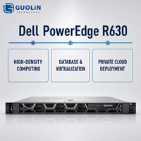Services de base de données critiques pour les entreprises, support redondant, double processeur Intel Xeon E5-2630 V3, serveur rack Dell PowerEdge R630 1U