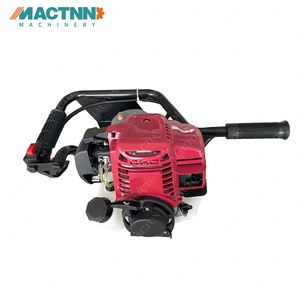 เครื่องเจาะดินแบบใช้น้ำมันเบนซินและไฟฟ้า เครื่องเจาะดิน เครื่องขุดหลุมปลูกต้นไม้ เครื่องเจาะเสาไฟฟ้าสำหรับการเกษตร - Product Image 1