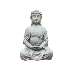 Manufacturer Supplier Mgo Statue For Modern 3d Art Sculptures Outdoor Garden Ornaments Buddha Sculpture