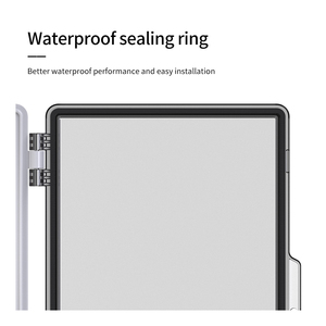 IP66 Waterproof Outdoor Electrical Junction <strong>Box</strong> 400x300x170 Hinged Plastic Enclosure Mounting Plate Electronics Instrument - Product Image 6